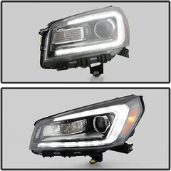 – for [Halogen Model] 2013-2016 GMC Acadia OE Style LED Tube Projector Headlight