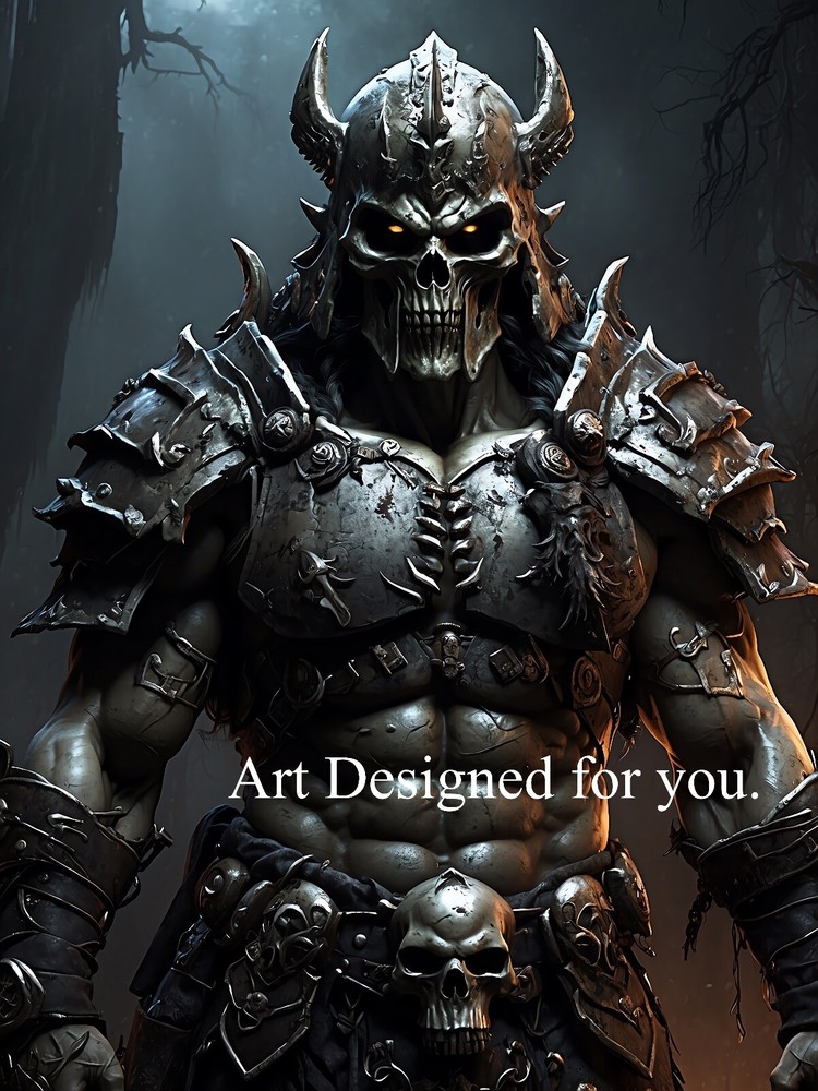 Digital Image Picture Photo Wallpaper Background, Undead Warrior