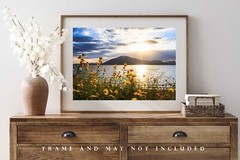 Mount Scott and Lake Lawtonka Wichita Mountains Oklahoma Photography Print