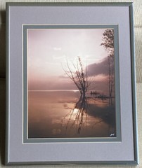 RARE Photographer Gary Steinke Original Picture Lake Michigan Signed Framed EUC!