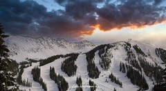 Arapahoe Basin Ski Resort Colorado Landscape Photograph Wall Art Poster Print