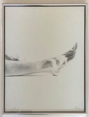Super Rare 1980’s Male Nude Model Triptych Listed SF Artist DENNIS KOHN