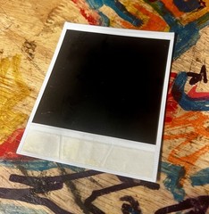 Polaroid Photo of Latina Girls Night Out Getting Drunk Vernacular Photography