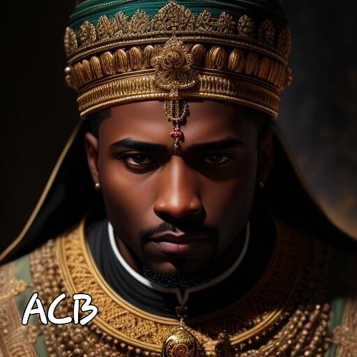 BLACK MAN RELIGIOUS GOLD DIGITAL DOWNLOAD AI ARTIFICIAL INTELLIGENCE ART