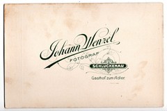 Photograph couple Schluckenau Bohemia, today Šluknov Czech Republic Johann Wenceslas (144)