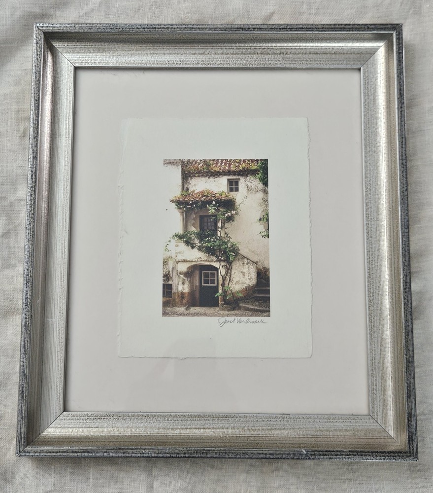 Janet VAN ARSDALE – Signed Photo – Obidos, Portugal – 16″ X 14″