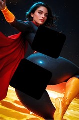 Fantasy of Cosplay Comic #7 ABSOLUTE Supergirl VIRGIN Variant Ltd 100