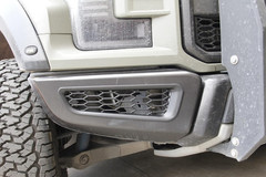 Honeycomb Front Bumper Bottom Fog Vent & Side Fender & Headlgiht Chrome Cover Tr