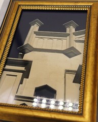 Original CohAn Vintage Art Photographs Architectural Key West Fla Matching Frame