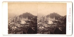 Stereo Photography Alois Beer, Klagenfurt, View Salzburg, View of the City