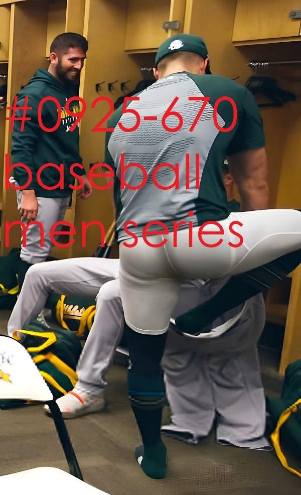 MALE PORTRAIT #0925-670- athletes -baseball men-lockerroom- free shipping in usa