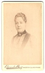 Photograph Edwards Bros, Weston Super Mare, Regent Street 62, Portrait of a Fra