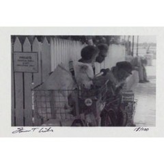 Signed & Numbered Black and White Photography Man & Dog Key West FL