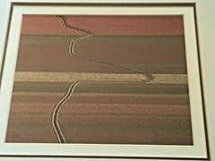 Lee Mann «Farmland Tapestry» framed Photography Print from Original Negative