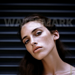 Photorealistic Stunning Portrait of AI Generated Beautiful Girl Close Up
