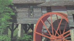 Vintage Framed Photograph Of The Historic Old Mill. Pigeon Forge, TN 22″x18″