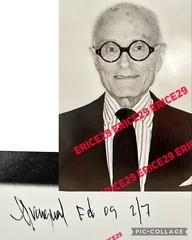 Philip Johnson Photographer Unknown SIGNED ILLEGIBLY Limited Edition 20” x 24”