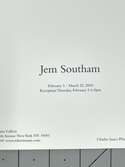 Jem Southam (b. 1950) Art Announcement Card 2004