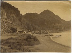 Asia Vietnam Seaside Village To Identify C1880 Photo Vintage Album