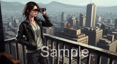 15 Pieces Bundle: Urban Legend Cinematic Anime Art | 4K Landscape