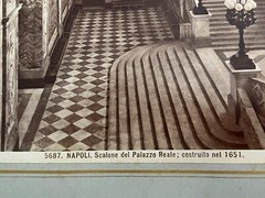 2 Album Photo of Giacomo Brogi Circa 1870 Naples Napoli Italy 25x19cm (9+10)