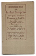 Photography Christoph Baumgartner, Wolfratshausen, Untermarkt 248, older guarantor