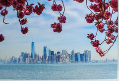 Metal Print Professional Photograph on Metal «New York Across the Bay» 16″ by 20