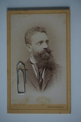 #123 CDV: beschriftet Rotzeng ? Weitra März 1882 Österreich