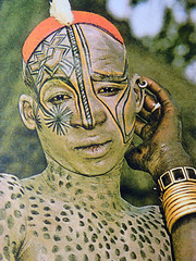 Leni Riefenstahl (1902, 2003) – Nuba, Photo Print, x3