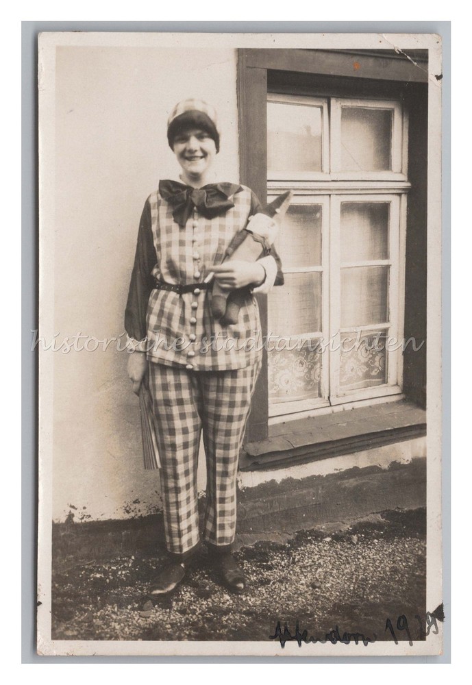 Attendorn 1929 – Carnival Berta Poggel – Old Photo 1920s