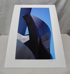 Original Photography Art Print «LA Sails», Walt Disney Concert Hall
