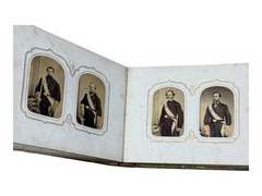 Reconstruction Era Nashville Commandery No 1 Knights Templar CDV Album / 1868
