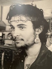 DENNIS HOPPER, BIKER, RARE AUTHENTIC 1980’s ART PRINT, LAST ONE!