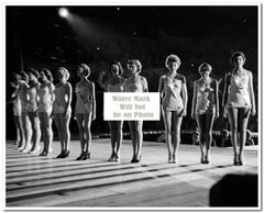 Miss Universe 1953-Christiane Martel from France Press Photos #1-12 (8″X10″)Rare
