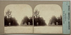 France Chantilly Route Of The Two Lions C1858 Photo Stereo Vintage Album