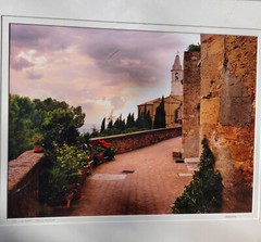 NEW ~ Craig Love Photograph Italy Ltd Ed 7/100 ‘La Mura’ Pienza, Toscana Scenery