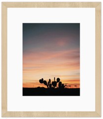 Desert photo silhouette sunsetPrint (DIGITAL DOWNLOAD) NO FRAME