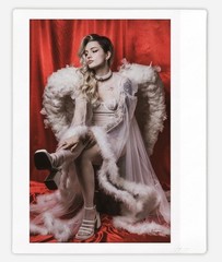 Art model Bradley Instax Wide Instant Film Print