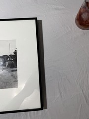 Boathouse Row 1947 Black & White Framed Photograph Schuylkill River Pennsylvania