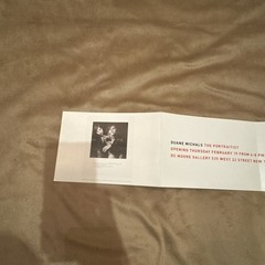 Rare 2015 Duane Michals Photographs Anthony Red Art 5 1/4in X 7 3/4X 30in