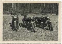 Z120 Photo 1950s Motorcycle Vintage Bike Krad