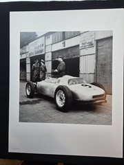 Jesse Alexander Original Portfolio of Motor Racing Photographs Signed