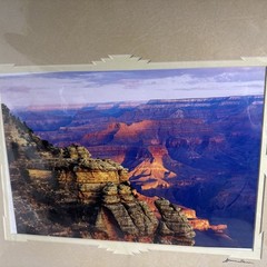 Grand Canyon Photograph Artist Signed James Thompson Double Matted 16 by 22