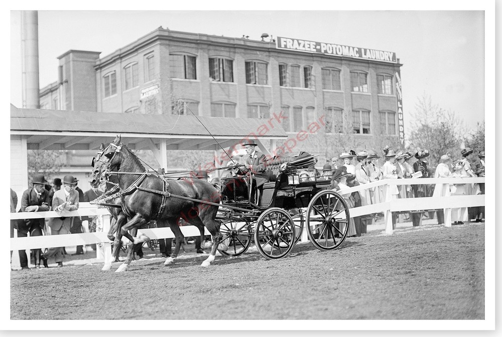 Washington DC National Capital Horse Show 1911 Nostalgic Silver Halide Photo