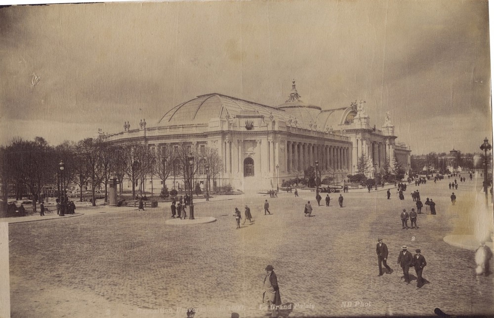 Paris Universal Exhibition 1900 The Grand Palace 13x21cm