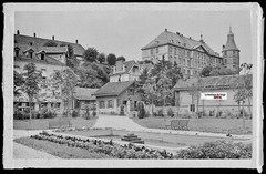 Vintage Black & White Photo Glass Plate Negative 9X14 CM Montbéliard, Castle