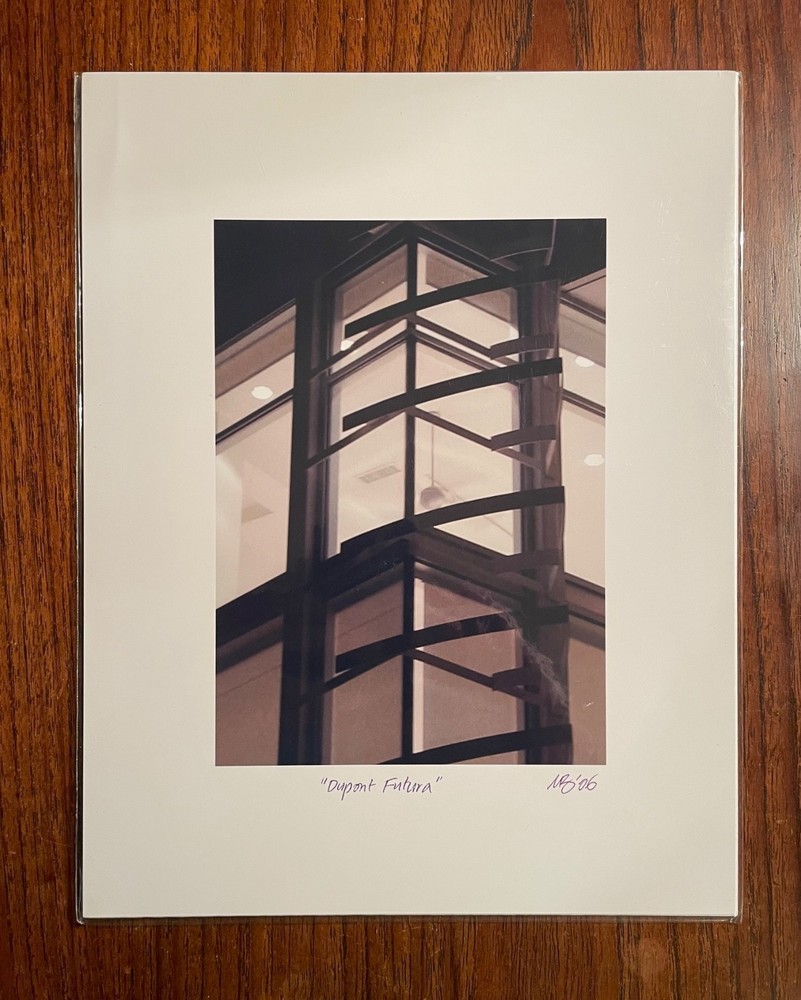 Original photographic print «Dupont Futura» by Michael Blumenstock