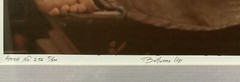 Bill Coleman Amish Boy #256 LIMITED ED Signed Photo «Bottoms Up»