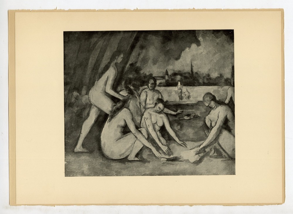 Paul Cézanne, «Nudes» June 1913, Camera Work Special Number MDCCCCXIII Halftone