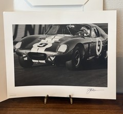 JESSE ALEXANDER Vintage Signed Portfolio of Car Racing Photographs, 186/250